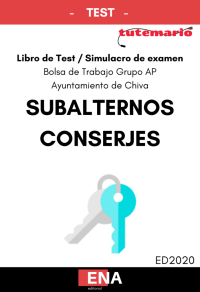 TEST sobre las OPOSICIONES PARA SUBALTERNOS-CONSERJES AYUNTAMIENTO DE CHIVA (Formato PDF)