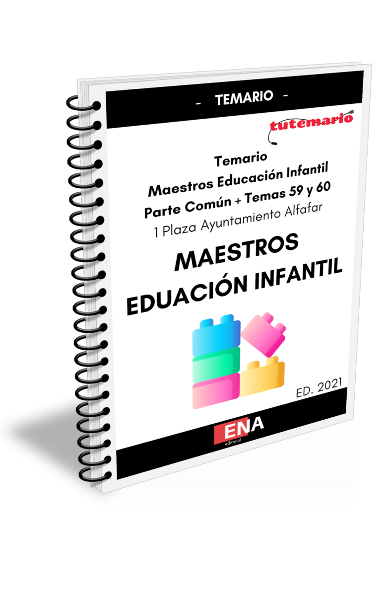 TEMARIO DE OPOSICIONES DE LA PARTE COMÚN MAESTROS EDUCACIÓN INFANTIL TEMARIO DE OPOSICIONES DE LA PARTE COMÚN MAESTROS EDUCACIÓN INFANTIL