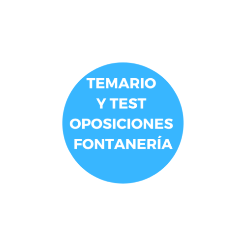 TEMARIO Y TEST OPOSICIONES FONTANERÍA