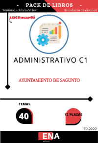 Ayuntamiento Sagunto Administrativos C1 PACK TEMARIO+TEST (PDF) 39€