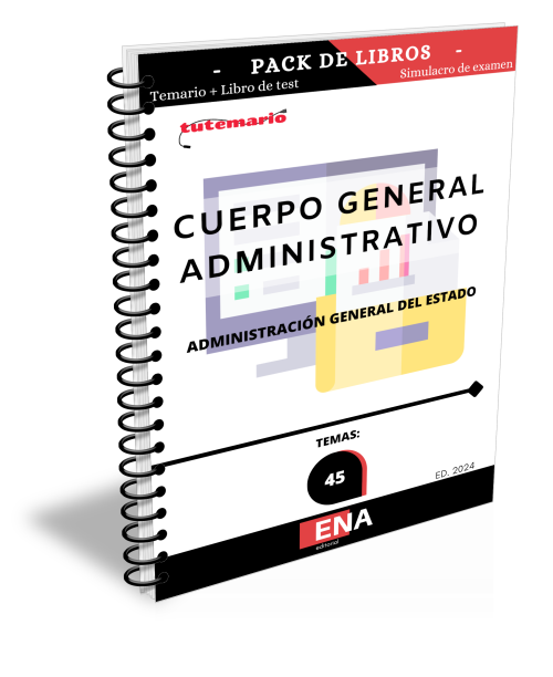 Cuerpo administrativo del Estado. Pack TEMARIO+TEST (Encuadernado)