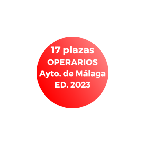 17 OPERARIOS AYTO. DE MÁLAGA ED. 2023