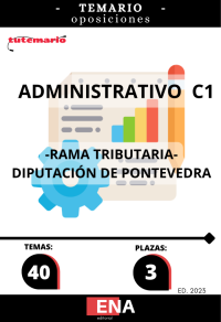 OPOSICIONES DIPUTACIÓN DE PONTEVEDRA. TEMARIO de las OPOSICIONES para ADMINISTRATIVO C1 RAMA TRIBUTARIA en la DIPUTACIÓN DE PONTEVEDRA (Formato pdf).