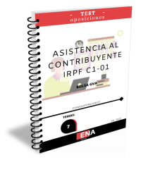 Asistente Tributario IRPF Generalitat Valenciana Conv. 648/23. TEST (ENCUADERNADO)