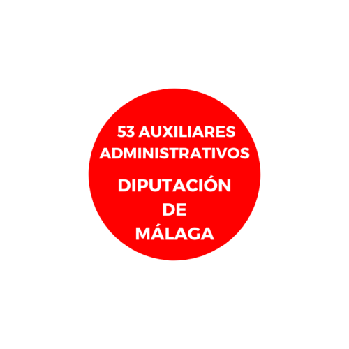 53 AUXILIARES ADMINISTRATIVOS DIPUTACIÓN DE MÁLAGA
