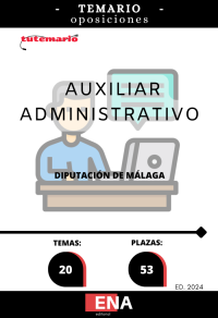 Diputación Málaga Auxiliar Administrativo 53 plazas TEMARIO (PDF)