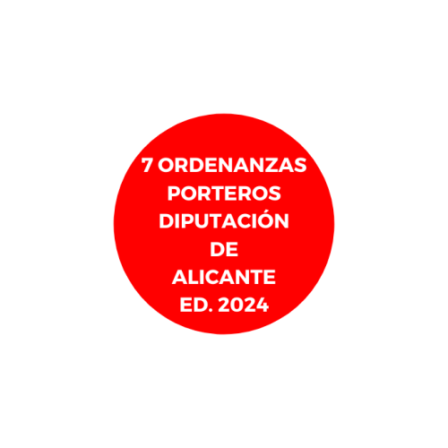 7 ORDENANZAS PORTEROS/AS DIPUTACIÓN DE ALICANTE