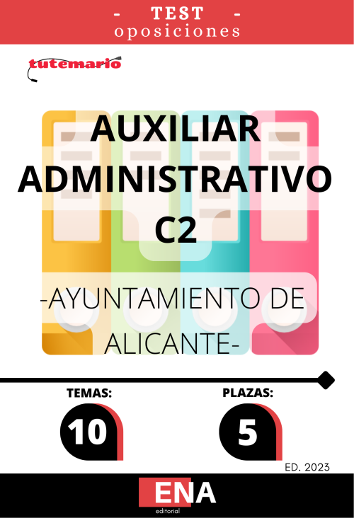 5 plazas auxiliar administrativo Ayuntamiento de Alicante