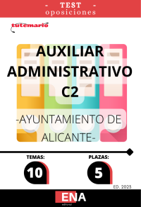 5 plazas auxiliar administrativo Ayuntamiento de Alicante