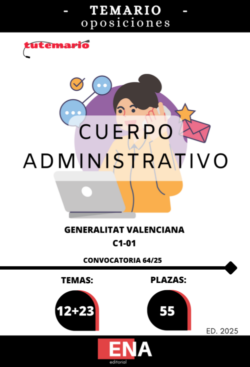 Material de estudio para la Oposición al Cuerpo Administrativo C1-01 Generalitat Valenciana 2025