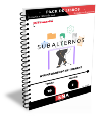 9. 6 subalternos Ayuntamiento Torrent. TEMARIO y TEST (Encuadernado)