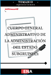 1. TEMARIO Cuerpo Administrativo del Estado Ed. 2026 formato ONLINE