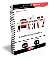 8. 11 Administrativo C1 Diputación Valencia. ED 2025 TEMARIO y TEST (Encuadernado)