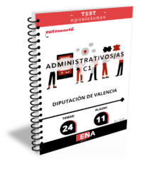 5. 11 Administrativo C1 Diputación Valencia. ED 2025 TEST (Encuadernado)