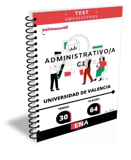 5. 64 Administrativo C1 Universidad Valencia ED. 2025 TEST (Encuadernado)