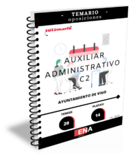 2. 14 auxiliares administrativos Ayuntamiento Vigo TEMARIO (Encuadernado)