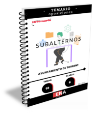 2. 6 subalternos Ayuntamiento Torrent. TEMARIO (Encuadernado)
