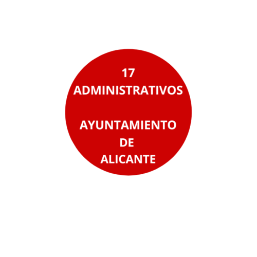 17 Administrativos C1 Ayuntamiento Alicante