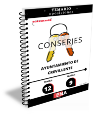 2. 9 Conserjes Ayuntamiento Crevillente. TEMARIO (Encuadernado)
