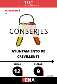 Vamos a desarrollar los 12 temas solicitados para el estudio de la primer fase de oposición (primer ejercicio) de las 9 plazas de Conserjes convocadas por el Ayuntamiento de Crevillente, Por Resolución de Alcaldía nº 1079 de 15 de abril de 2025, se aprobó la convocatoria y bases específicas para la provisión en propiedad, con funcionarios/as de carrera, de nueve plazas de Conserje, vacantes en la plantilla municipal, mediante el sistema de concurso-oposición, siete plazas por turno libre y dos plazas por el turno de diversidad funcional, pertenecientes a las Ofertas de Empleo Público de los años 2022, 2023 y 2024.