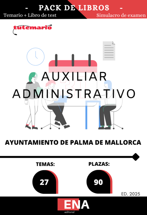 Oposición 90 Auxiliares Administrativos Ayuntamiento Palma de Mallorca