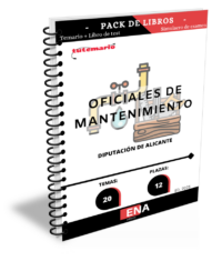 8. 12 Oficiales Mantenimiento Diputación Alicante. ED 2025 TEMARIO y TEST (Encuadernado)