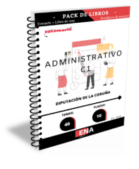 8. 10 administrativos C1 Diputación de La Coruña. ED. 2025. TEMARIO y TEST (Encuadernado)
