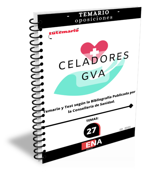 2. Celadores / as GVA ED. 2025. TEMARIO (Encuadernado)