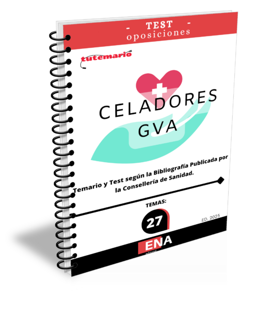5. Celadores / as GVA ED. 2025. TEST (Encuadernado)
