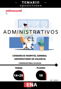 1. 37 Celadores Consorcio Hospital General Universitario Valencia CONVOCATORIA CO/32/24. TEMARIO (ONLINE)