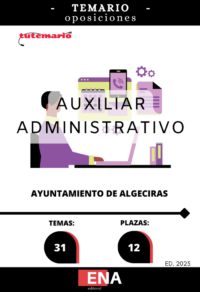 3. 12 Plazas Auxiliar Administrativo C2 Ayuntamiento Algeciras. TEMARIO (PDF)