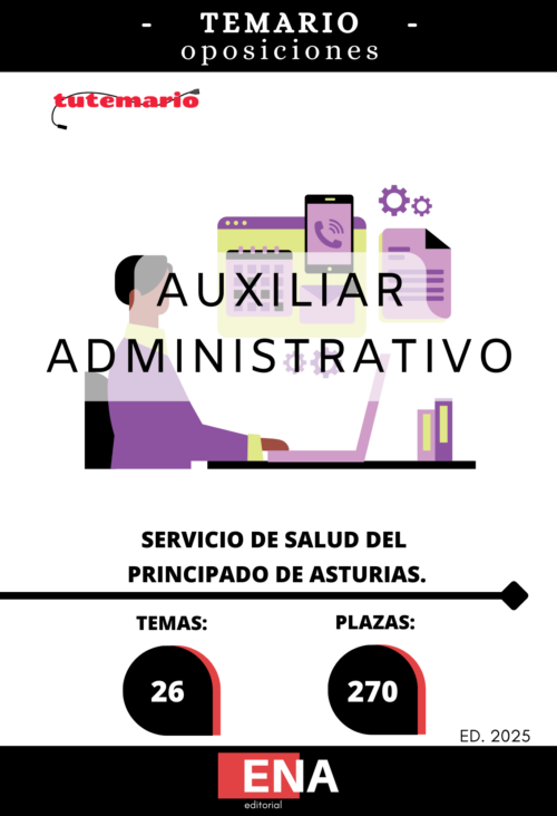 Oposición 270 plazas Auxiliar Administrativo SESPA