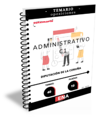 2. 10 administrativos C1 Diputación de La Coruña. ED. 2025. TEMARIO (Encuadernado)