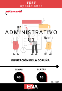 En este LIBRO TEST vamos a desarrollar preguntas para poder estudiar los 40 temas que son objeto de la siguiente convocatoria: Bases específicas de la convocatoria de 10 puestos administrativos de administración general (C1) correspondientes de la Excma. Diputación Provincial de La Coruña, (grupo C, subgrupo C1, escala de administración general, subescala administrativa), incluidas como prazas de acceso libre en la Oferta de Empleo Público del año 2023 (Diario Oficial de Galicia, número 59, do 24 de marzo de 2023).