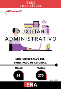4. 270 plazas Auxiliar Administrativo SESPA. TEST (ONLINE)