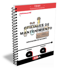 5. 12 Oficiales Mantenimiento Diputación Alicante. ED 2025 TEST (Encuadernado)