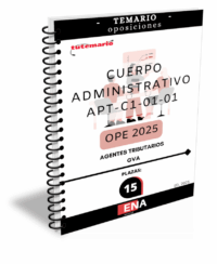 LIBRO TEMARIO, los 12 + 20 = 32 temas, solicitados para la oposición de las 15 plazas convocadas por la GVA por DECRETO 47/2025 DE 25 DE MARZO, del Consell, de aprobación de la oferta de empleo público de 2025 para la Administración de la Generalitat. ORDEN 22/2025, de 9 de junio, de la Conselleria de Justícia i Administració Pública, por la que se convocan pruebas selectivas de acceso al cuerpo de agentes tributarios de la Generalitat, C1-07, cuerpo especial, convocatoria 66/25, turno libre y personas con discapacidad, por el sistema de oposición, correspondientes a la oferta de empleo público de 2025 para personal de la Administración de la Generalitat.