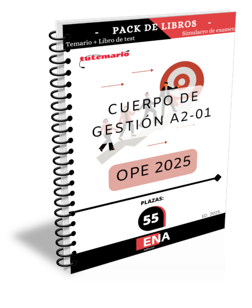 Material de estudio para la Oposición de 55 plazas A2 01 GVA Cuerpo Gestión 2025. Convocatoria 34/25