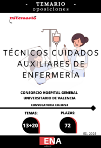 3. 72 plazas TCAES en CHGUV. TEMARIO (PDF)