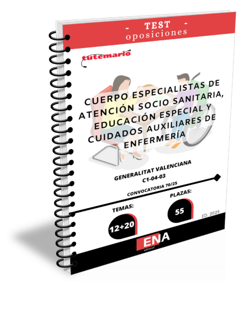 Material de estudio para la Oposición de 55 plazas Educación Especial GVA ED. 70/25 C1-04-03