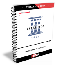 LIBRO MANUAL TEMARIO Y TEST (Encuadernado) Este manual ha sido elaborado con el propósito de ofrecer un recurso completo, práctico y estructurado para el estudio de los Estatutos de la Universidad de Zaragoza, atendiendo tanto a las necesidades del opositor como del estudiante que desee comprender con profundidad la organización, el funcionamiento y los principios que rigen esta institución universitaria.