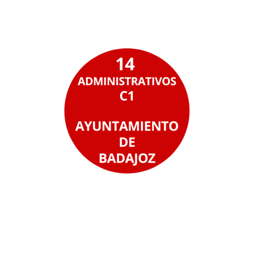 14 Administrativos Ayuntamiento de Badajoz