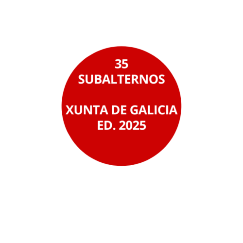 35 Plazas Subalternos Xunta Galicia ED. 2025