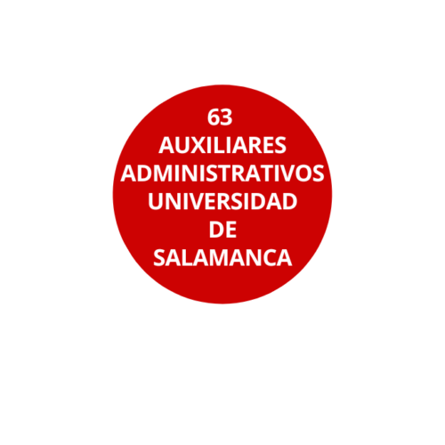 63 Auxiliar Administrativo Universidad Salamanca.