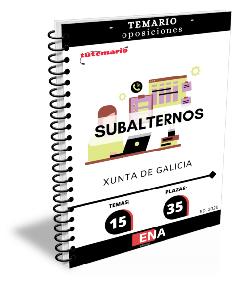 2.TEMARIO 35 Subalternos Xunta Galicia ED. 2025 (Encuadernado)