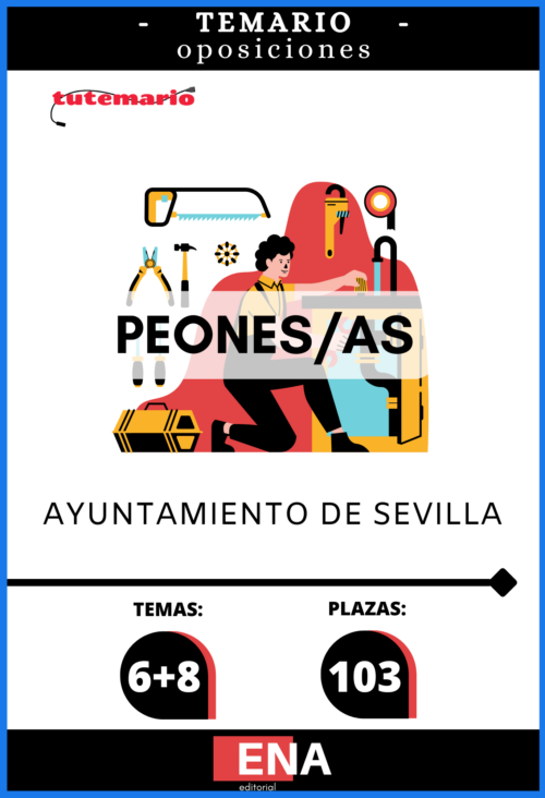 1. TEMARIO Peones Ayuntamiento de Sevilla. Formato (ONLINE)