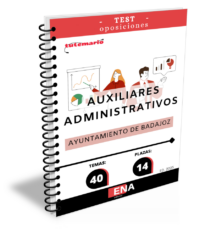 LIBRO DE TEST, donde desarrollamos preguntas tipo test de 4 respuestas alternativas, basadas en los 40 temas solicitados para cubrir, con carácter de personal funcionario de carrera, mediante el sistema de oposición libre, catorce plazas de Administrativo/a, encuadradas en el grupo C, subgrupo C1, de la escala de Administración General, subescala Administrativa, según el Real Decreto Legislativo 5/2015, de 30 de octubre, por el que se aprueba el Texto Refundido de la Ley del Estatuto Básico del Empleado Público, dotadas con los emolumentos correspondientes a dicho grupo de conformidad con la vigente relación de puestos de trabajo.