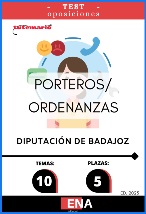 4. TEST 5 Porteros Ordenanzas Diputación Badajoz. (ONLINE)