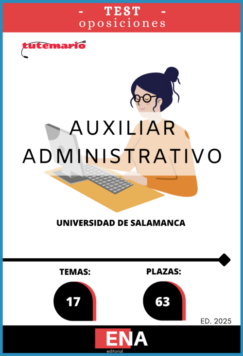 4.TEST 63 Auxiliar Administrativo Universidad Salamanca ED. 2025 (ONLINE)