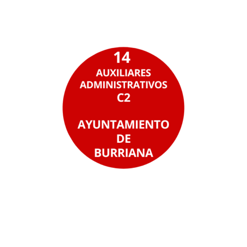 14 Auxiliares Administrativos Ayuntamiento de Burriana